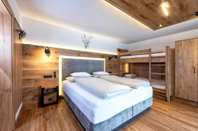 Ein Bett oder Betten in einem Zimmer der Unterkunft Sruh Prime Apart