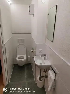 Ein Badezimmer in der Unterkunft Landhaus Mayr