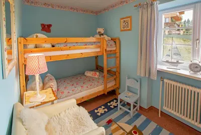 Ein Bett oder Betten in einem Zimmer der Unterkunft Appartements Kaiserblick