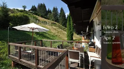 Naturlandschaft in der Nähe der Ferienwohnung