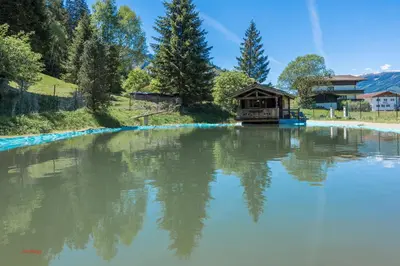 Naturlandschaft in der Nähe des Chalets