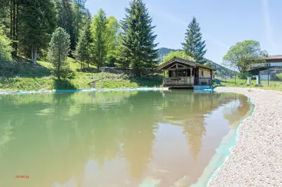 Naturlandschaft in der Nähe des Chalets