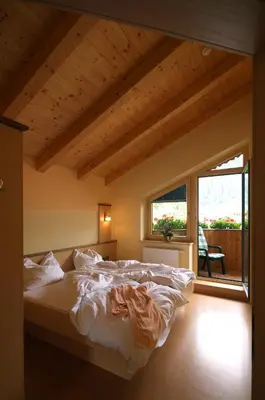 Ein Bett oder Betten in einem Zimmer der Unterkunft Appartement Zottl