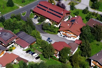 Blick auf Appartement Zottl aus der Vogelperspektive