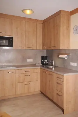 Küche/Küchenzeile in der Unterkunft Appartement Zottl