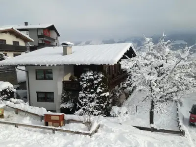 Ferienhaus Krismer im Winter