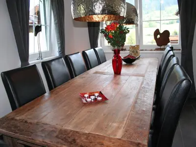 Ein Sitzbereich in der Unterkunft Holiday Home Brixen near Skiwelt Slopes