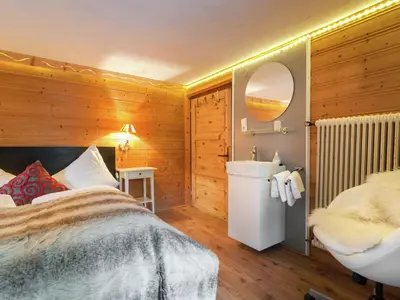 Ein Bett oder Betten in einem Zimmer der Unterkunft Chalet in Ellmau near Ski Slopes