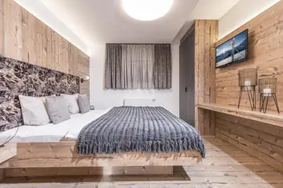 Ein Bett oder Betten in einem Zimmer der Unterkunft Apartment Katharina