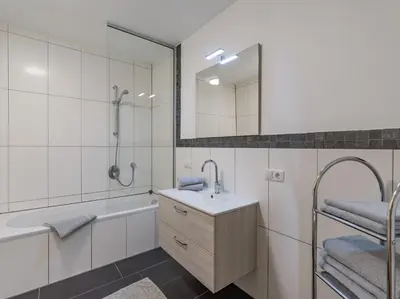 Ein Badezimmer in der Unterkunft Apartment Katharina