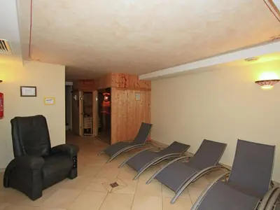 Ein Sitzbereich in der Unterkunft Apartment Stumm near Zillertal Ski Slopes