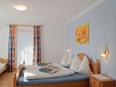 Ein Bett oder Betten in einem Zimmer der Unterkunft Apartment in Zillertal near Ski Slopes