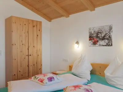Ein Bett oder Betten in einem Zimmer der Unterkunft Apartment in Zillertal near Ski Slopes