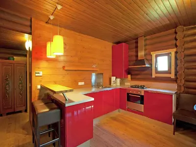Küche/Küchenzeile in der Unterkunft Chalet in Wörgl near SkiWelt Wilder Kaiser