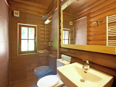 Ein Badezimmer in der Unterkunft Chalet in Wörgl near SkiWelt Wilder Kaiser