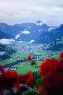 Naturlandschaft in der Nähe der Pension