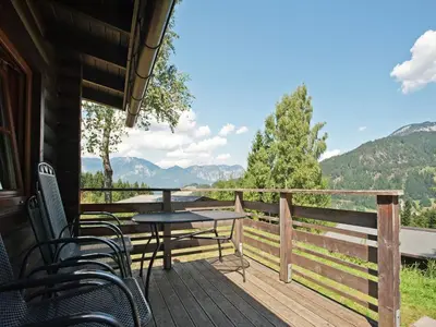 Naturlandschaft in der Nähe des Chalets