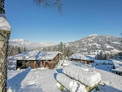 Naturlandschaft in der Nähe des Chalets