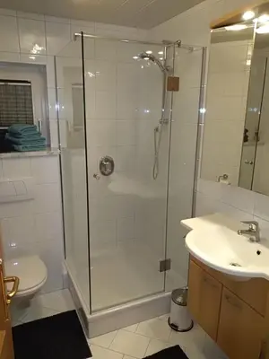 Ein Badezimmer in der Unterkunft Apart Lisi