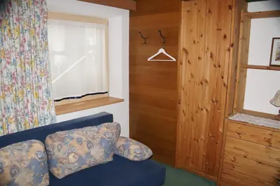 Ein Sitzbereich in der Unterkunft Apartment Rauch