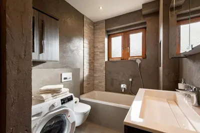Ein Badezimmer in der Unterkunft Ferienwohnung Weiss