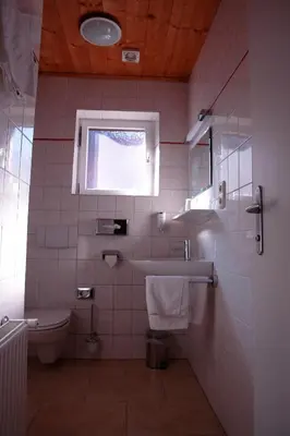 Ein Badezimmer in der Unterkunft Hotel Gamshof