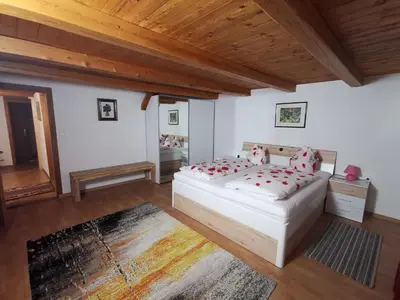 Ein Bett oder Betten in einem Zimmer der Unterkunft Apart Ponholz
