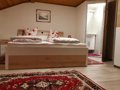 Ein Bett oder Betten in einem Zimmer der Unterkunft Apart Ponholz
