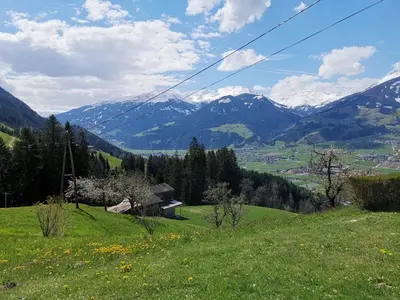 Naturlandschaft in der Nähe der Ferienwohnung