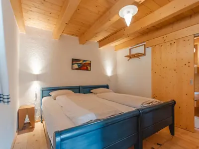 Ein Bett oder Betten in einem Zimmer der Unterkunft Apartment Hajenuis TOP OG by Interhome