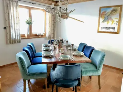 Ein Sitzbereich in der Unterkunft CHALET BELLE KAISER by Belle Stay