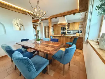 Küche/Küchenzeile in der Unterkunft CHALET BELLE KAISER by Belle Stay