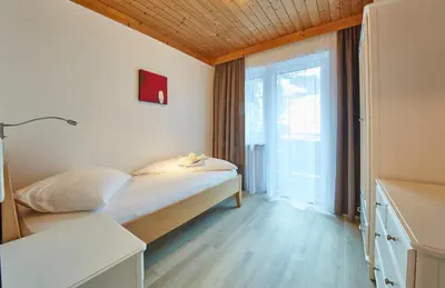 Ein Bett oder Betten in einem Zimmer der Unterkunft Hotel Gamshag