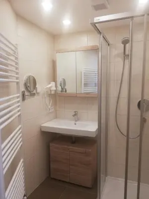 Ein Badezimmer in der Unterkunft APART BRADL