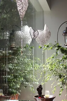 Ein Garten an der Unterkunft Gästehaus Waldrand Garni