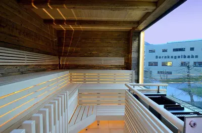 Ein Balkon oder eine Terrasse in der Unterkunft Hotel Kendler