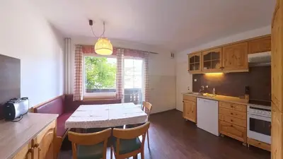 Küche/Küchenzeile in der Unterkunft Das Christine Appartement