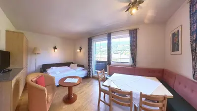 Ein Sitzbereich in der Unterkunft Das Christine Appartement