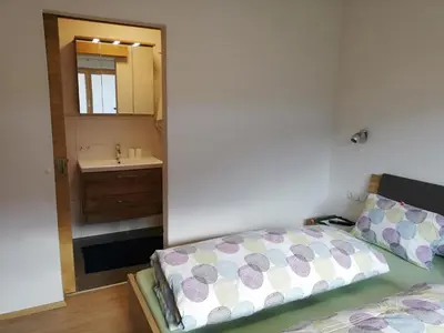 Ein Bett oder Betten in einem Zimmer der Unterkunft Apart Isabella