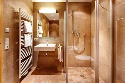 Ein Badezimmer in der Unterkunft Gerlos Mountain Estate