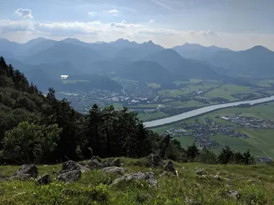 Naturlandschaft in der Nähe der Ferienwohnung
