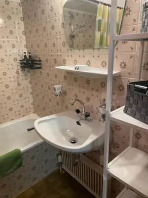 Ein Badezimmer in der Unterkunft Ferienwohnung Wieser