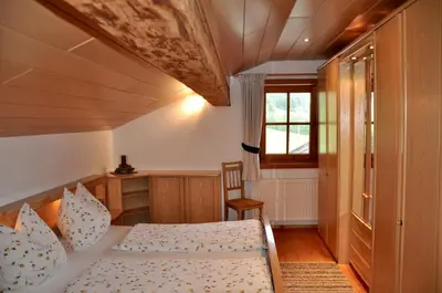 Ein Bett oder Betten in einem Zimmer der Unterkunft Kasperbauer