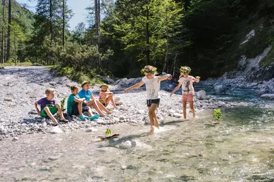 Naturlandschaft in der Nähe der Ferienwohnung