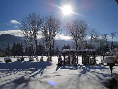 Landhaus Feller im Winter
