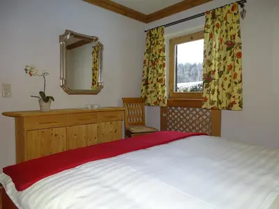 Ein Bett oder Betten in einem Zimmer der Unterkunft Landhaus Feller