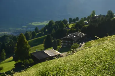Naturlandschaft in der Nähe der Ferienwohnung