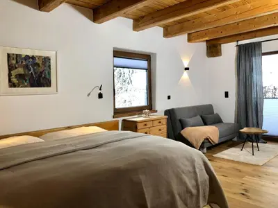Ein Bett oder Betten in einem Zimmer der Unterkunft Apartments Angela