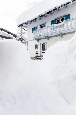 Haus Salina im Winter