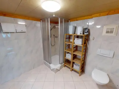 Ein Badezimmer in der Unterkunft Chalet in Wildkogel near Ski Slopes